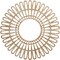 Ekena Millwork Cornelius Wood Fretwork Pierced Ceiling Medallion, Red Oak, 18"OD x 6 3/4"ID x 1/4"T CMWP18X0250CRRO - alternate 1